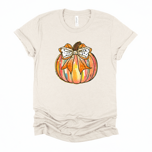 Colorful Pumpkin Bow