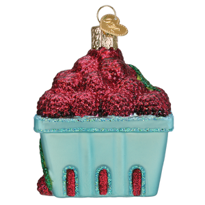 Carton Of Raspberries Ornament