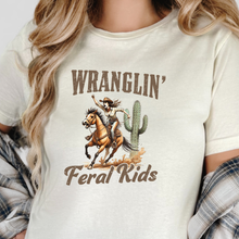 Wholesale Wranglin Feral Kids Graphic Tee - Natural Tee