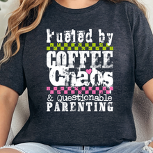 Fueled by Coffee Chaos Graphic Tee