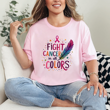 Fight Cancer in all Colors Graphic Tee