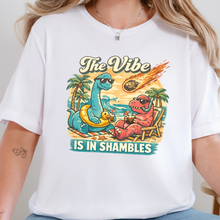 Wholesale The Vibe is in Shambles Graphic Tee - White