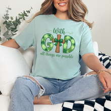 St. Patrick With God Graphic Tee