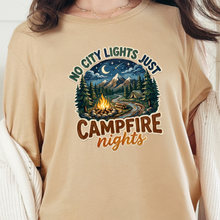 No City Lights Campfire Nights Graphic Tee
