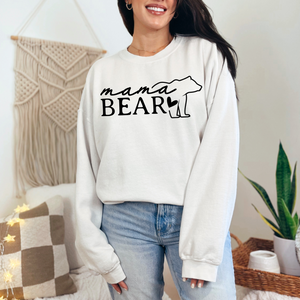 Mama Bear Silhouette Graphic Tee or Sweatshirt