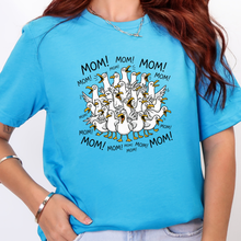 Wholesale Seagulls Calling Mom Graphic Tee - Heather Aqua Tee