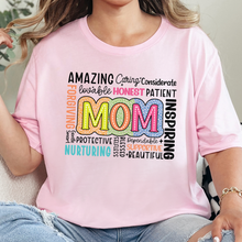 Mom Life Words Graphic Tee