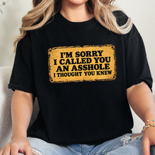 Wholesale I Thought You Knew Graphic Tee - Black