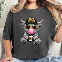 Wholesale Hot Mess Cow Graphic Tee - CC Pepper