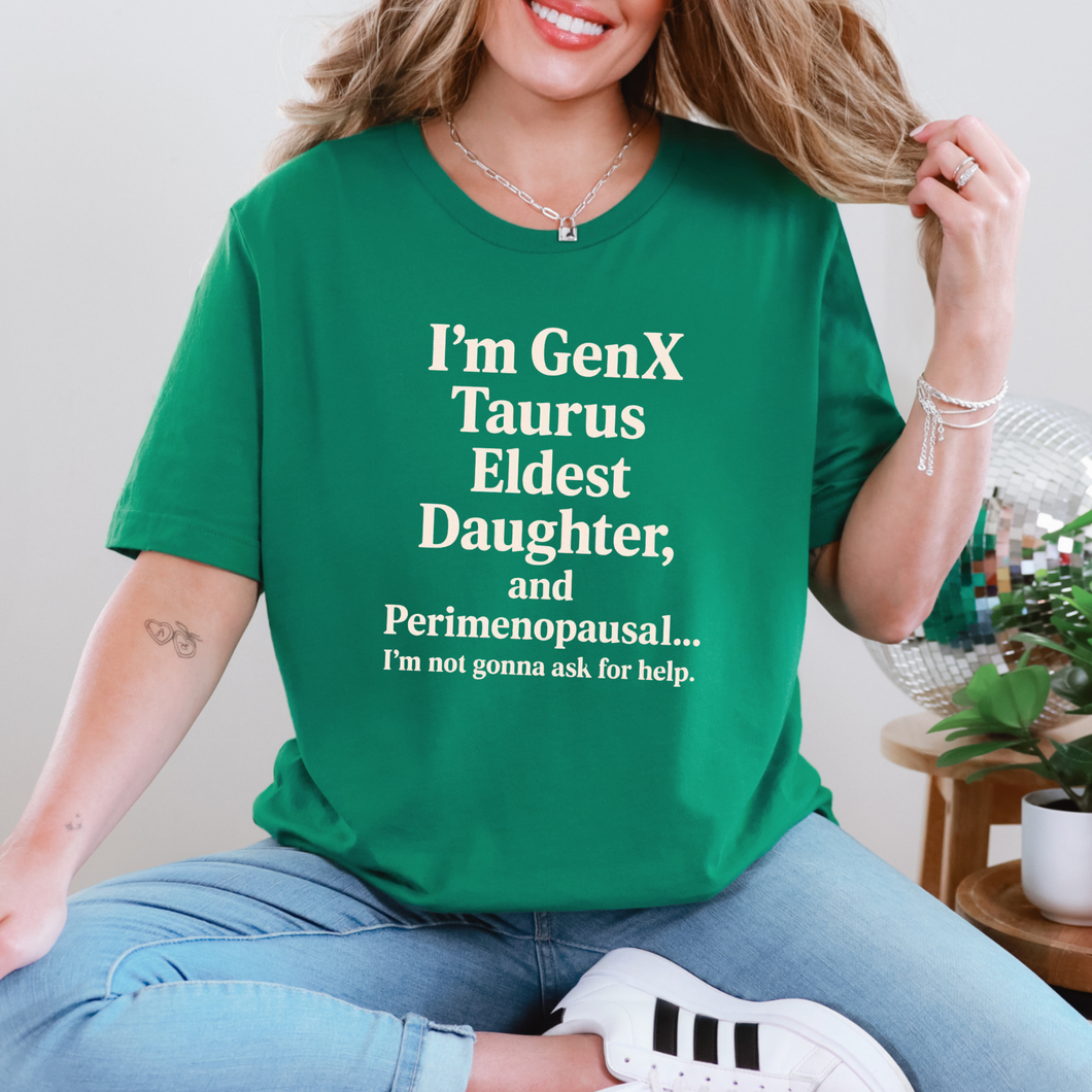 GenX Text Graphic Tee