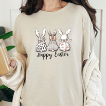 Happy Easter Bunny Trio Graphic Tee - Sunshine Styles Boutique