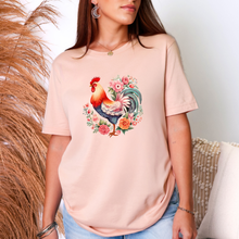 Floral Chicken Graphic Tee