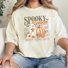 Wholesale Retro Halloween Spooky Season Graphic Tee - Ivory