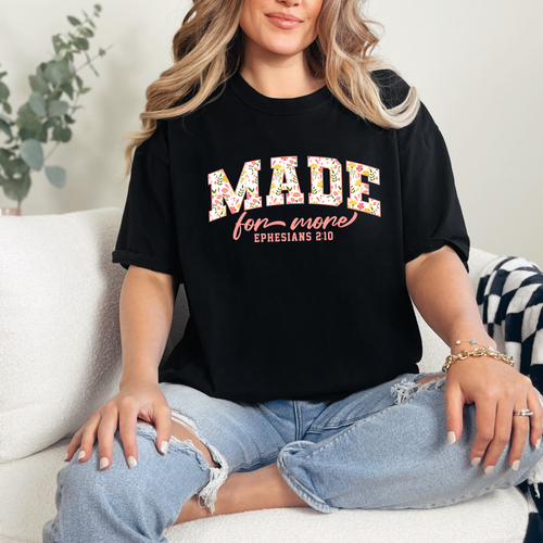 Made for More Pink Graphic Tee