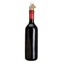 Red Wine Bottle Ornament