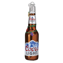 Holiday Coors Light Bottle Ornament
