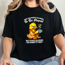 Allowed To Be Stupid Graphic Tee