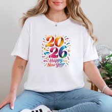 2026 Happy New Year Graphic Tee