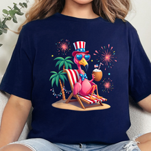 Beach Flamingo Graphic Tee