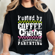 Fueled by Coffee Chaos Graphic Tee