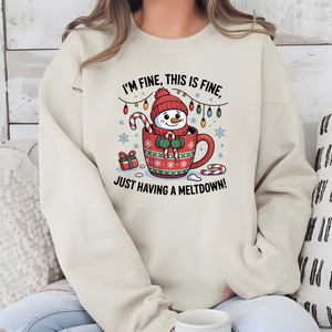 Having a Meltdown Sweatshirt