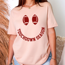 Wholesale Touchdown Season Graphic Tee - Peach
