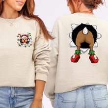 Reindeer Front/Back Sweatshirt