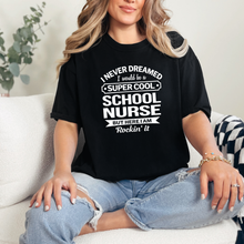 Wholesale Super Cool Nurse Graphic Tee - Black