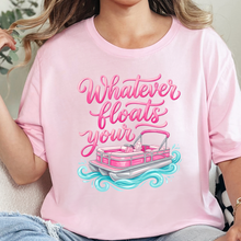 Wholesale Whatever Floats Your Boat Graphic Tee - Soft Pink