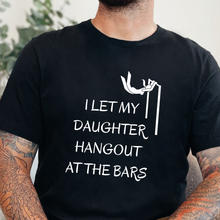 Wholesale Daughter Hang Out at Bars Graphic Tee - Black Tee