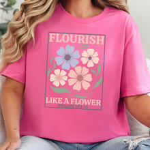 Wholesale Flourish Like a Flower Graphic Tee - Charity Pink Tee