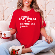 During the Game Graphic Tee