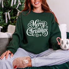 Merry Christmas Script Sweatshirt