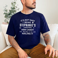 Custom Christmas Arm Candy Graphic Tee