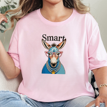 Wholesale Smart Ass Graphic Tee - Soft Pink Tee