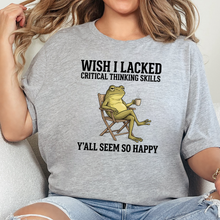 Wholesale Critical Thinking Skills Graphic Tee - Grey