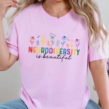 Floral Neurodiversity is Beautiful Graphic Tee
