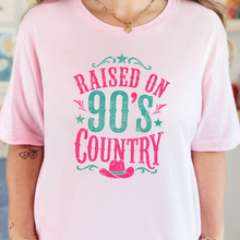 Wholesale Raised on 90s Country Graphic Tee - Soft Pink
