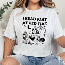 Wholesale I Read Past My Bedtime Graphic Tee - Ash
