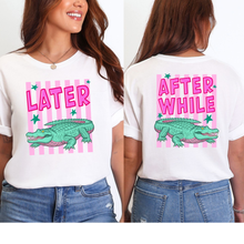 Wholesale Later Gator, After While Graphic Tee - White Tee