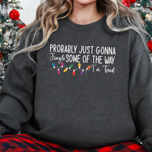 Wholesale Probably Just Gonna Jingle Graphic Sweatshirt - Dark Heather