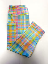 Pastel Plaid Capri w/ Pockets *RTS