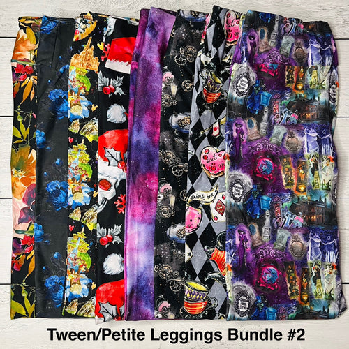 Tween - Petite Adult Leggings Bundle - 2