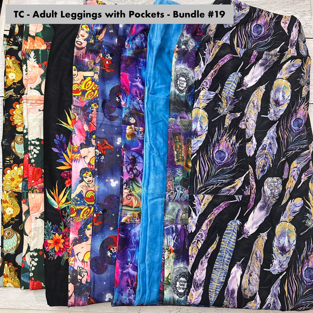 TC - Adult Leggings with Pockets Bundle - 19