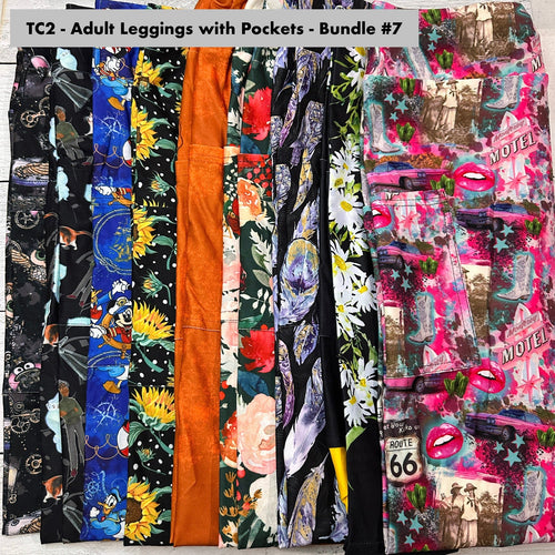TC2 - Adult Leggings with Pockets Bundle - 7