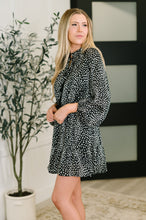 A Cheeky Little Time Tiered Dress in Black - Sunshine Styles Boutique