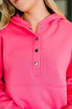 A Million Different Reasons Hooded Pullover in Fuchsia - Sunshine Styles Boutique