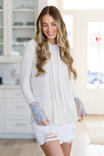 A Tad Chilly Waffle Knit Hoodie - Sunshine Styles Boutique