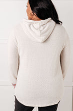 A Tad Chilly Waffle Knit Hoodie - Sunshine Styles Boutique