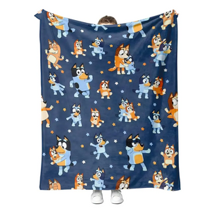 Dancing Dog Blanket